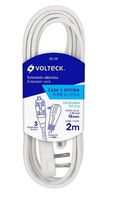 Extension elÃ©ctrica de 2 m