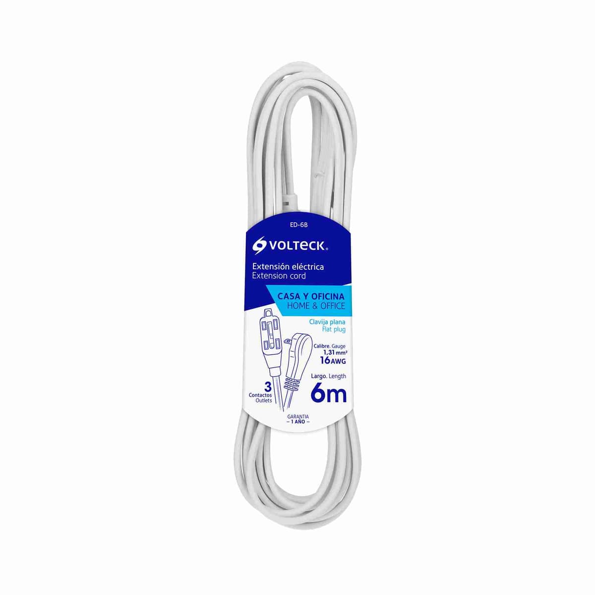Extension electrica 6m