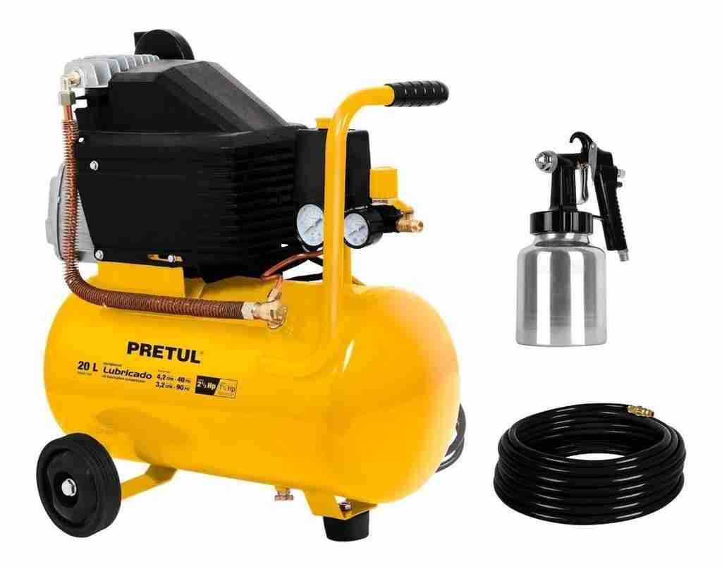 Combo compresor de 20 L Pretul