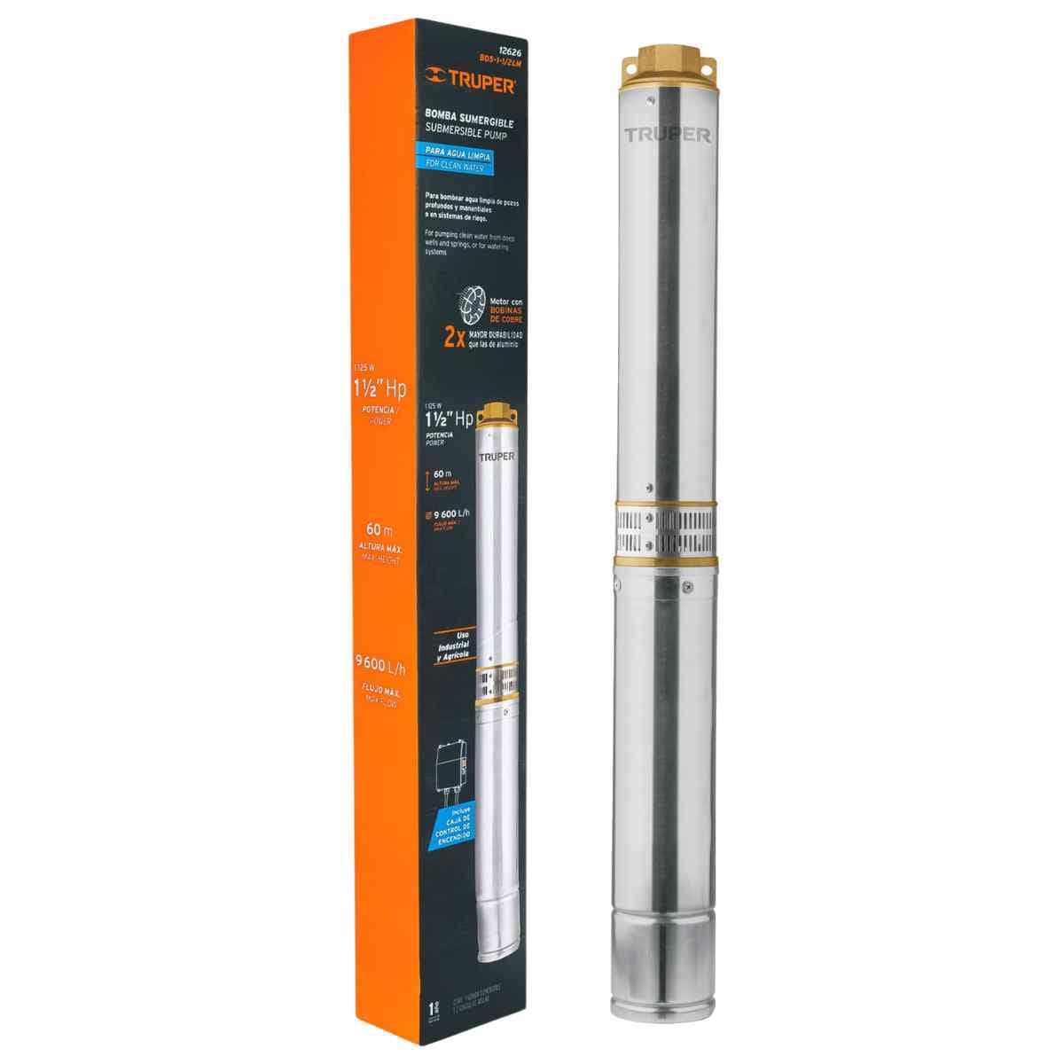 Bomba tipo bala de  1   1/2 hp