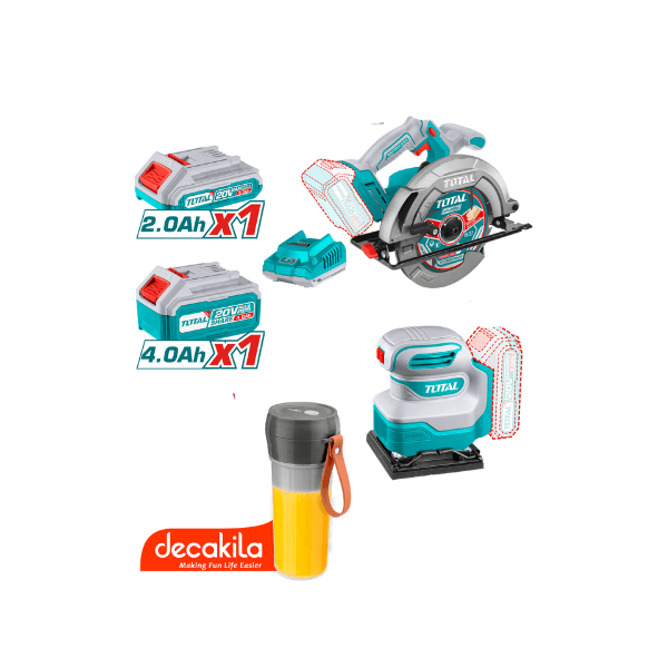 sierra circular inalambrica, mas kit inalambrico